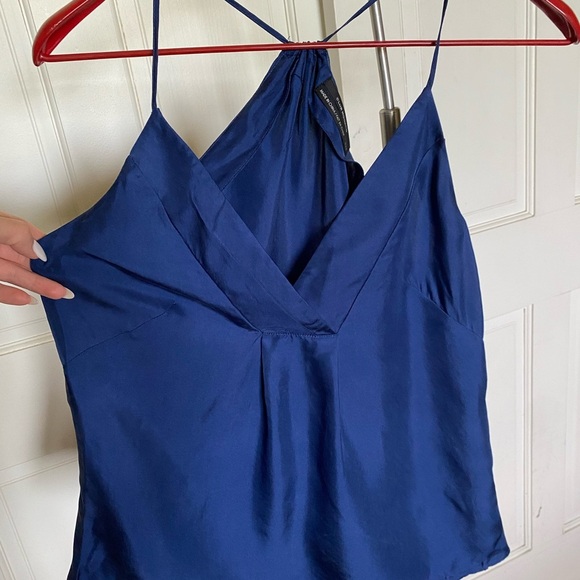 Elegant Blue Women's Top - Picture 1 of 4